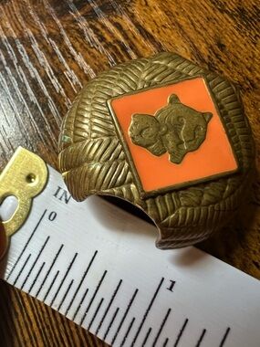 Vintage Cub Scouts Tiger 🐯 Neckerchief Slide